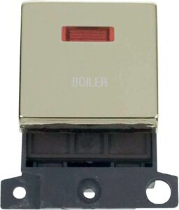 Click MiniGrid 20A Dp Ingot Sw+Neon Br "Boiler"