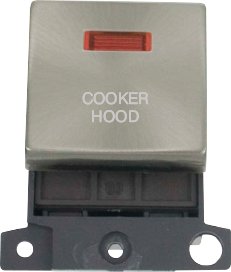 Click MiniGrid 20A Dp Ingot Sw+Neon Bs "Cooker Hood"