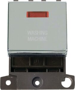 Click MiniGrid 20A Dp Ingot Sw+Neon Ch "Washing Machine"