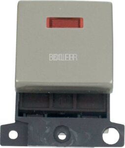Click MiniGrid 20A Dp Ingot Sw+Neon Pn "Boiler"