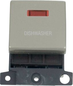 Click MiniGrid 20A Dp Ingot Sw+Neon Pn "Dishwasher"