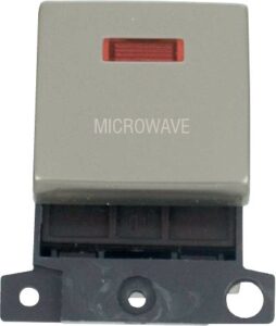 Click MiniGrid 20A Dp Ingot Sw+Neon Pn "Microwave"