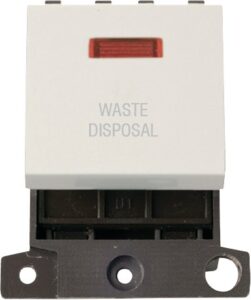 Click MiniGrid 20A Dp Ingot Sw+Neon Pw "Waste Disposal"