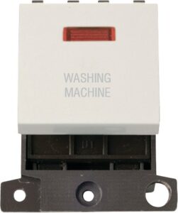 Click MiniGrid 20A Dp Ingot Sw+Neon Pw "Washing Machine"