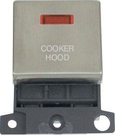 Click MiniGrid 20A Dp Ingot Sw+Neon Ss "Cooker Hood"