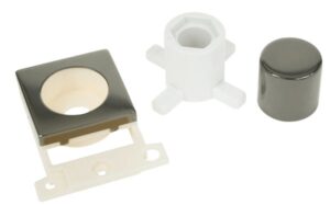 Click MiniGrid Dimmer Module Mounting Kit Black Nickel