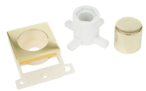 Click MiniGrid Dimmer Module Mounting Kit Brass