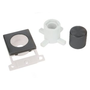 Click Minigrid Dimmer Module Mounting Kit Metal Matt Bronze