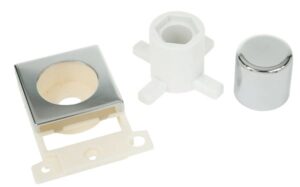 Click MiniGrid Dimmer Module Mounting Kit Chrome