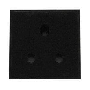 Click New Media 5A Round Pin New Media Socket Black