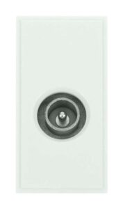 Click New Media Single Male Coaxial Polar White