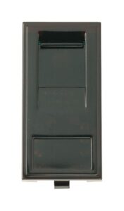 Click New Media Rj11 Outlet Black