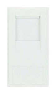 Click New Media Rj11 Outlet Polar White