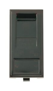 Click New Media Rj45 Cat-6 Outlet Black