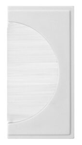 Click New Media Single Brush Module White White Bristles