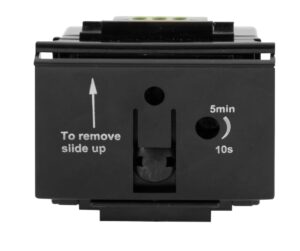 Click New Media 10A/6Ax Hotel Key Card Timer Switch (Mechanical) Module Only Black