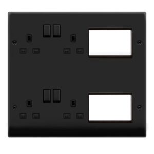 Click New Media 4 X Switch Skt 6 X Nm Mod Aperture Matt Black