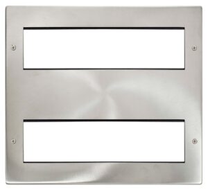 Click New Media 16G New Media Plate Brushed Steel