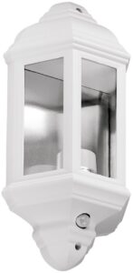 Eterna 60W Max Polycarbonate Half Lantern With 120° PIR