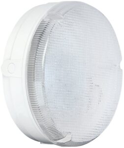 Eterna Fresh Prince-Step Dim MW Sensor Circular LED Power + Colour Temperature Selectable Fitting With Prismatic Diffuser