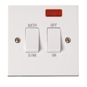 Click Polar 20A Dp Sink Bath Switch With Neon