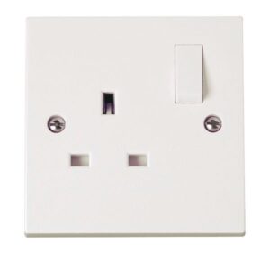 Click Polar 1 Gang 13A Dp Switched Socket Outlet