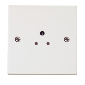 Click Polar 1 Gang 2A Round Pin Socket Outlet