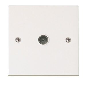 Click Polar Single Coaxial Socket Outlet