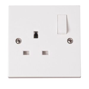 Click Polar 250V 1G 13A Dp Switch Skt Twin Earth