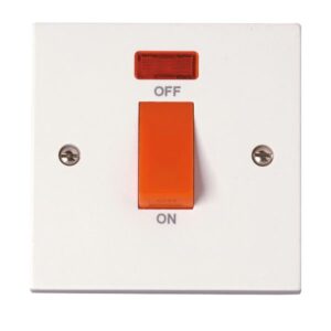 Click Polar 45A Dp Plate Switch With Neon