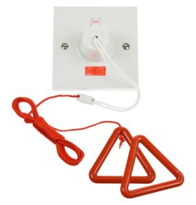 Click Polar 45A Dp Pull-Cord Switch With Red Bangle Kit