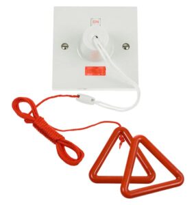 Click Polar 50A Dp Pull-Cord Switch With Red Bangle Kit