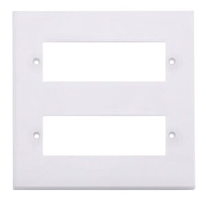 Click Polar 2 Tier Minigrid Unfurnished Plate & Yokes 12 Apertures Polar