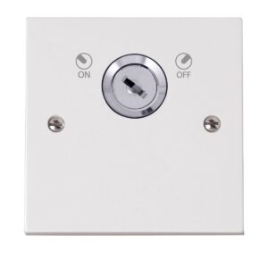 Click Polar 20A Double Pole Key Lockable Switch