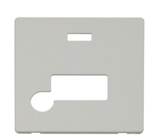Click Definity Connection Unit With Flex Outlet & Neon Cover Plate White