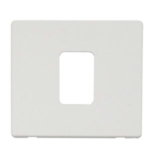 Click Definity 45A 1G Switch Plate Mw