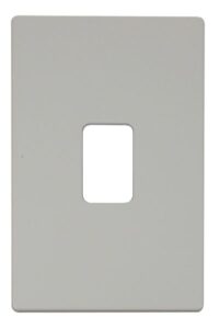 Click Definity 45A 2 Gang Plate Switch Cover Plate White