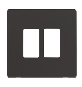 Click GridPro 2 Gang Definity Plate Mb
