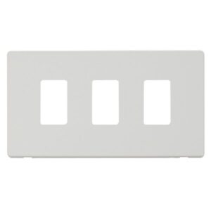 Click GridPro 3 Gang Definity Plate Mw