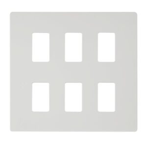 Click GridPro 6 Gang Definity Plate Mw