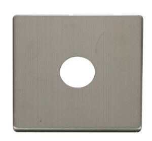 Click Definity 1 Gang Toggle Switch Cover Plate Stainless Steel