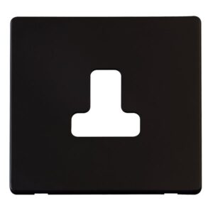 Click Definity 1G 5A Round Pin Socket Plate Mb