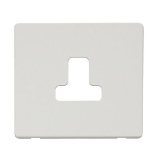 Click Definity 1G 5A Round Pin Socket Plate Mw