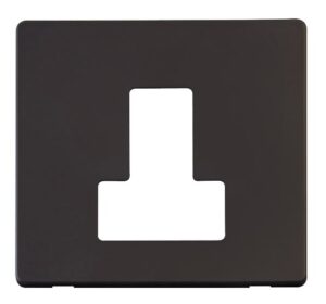 Click Definity Switched Connection Unit Cover Plate Black