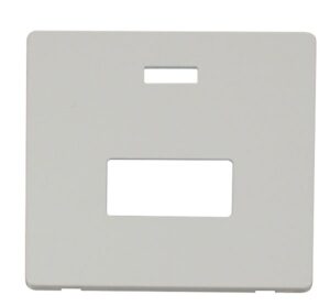 Click Definity Connection Unit With Neon Cover Plate White