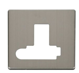 Click Definity Switched Conn. Unit With Flex Outlet (Lockable) Cover Plate St. Steel