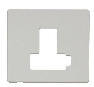 Click Definity Switched Connection Unit (Lockable) Cover Plate White