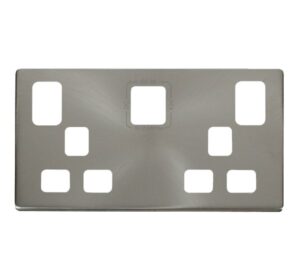 Click Definity 2G 13A Switch Skt 4.2A A&C Usb Coverplate Bs