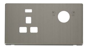 Click Definity 13A 1G Dp Lockable Skt Wih Neon Scp Ss