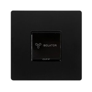 Click Definity Complete 10A 3 Pole Fan Isolation Plate Switch